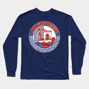 Jungle Cruise (red and blue) Long Sleeve T-Shirt